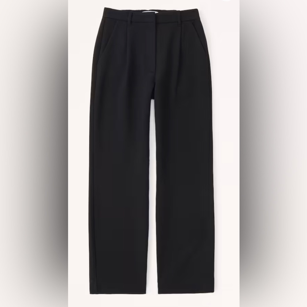 Tailored Relaxed Straight Pant